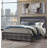 SHAKER GREY BED WITH LED