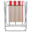 Folding Metal Beach Chairs - Stripe-886148938