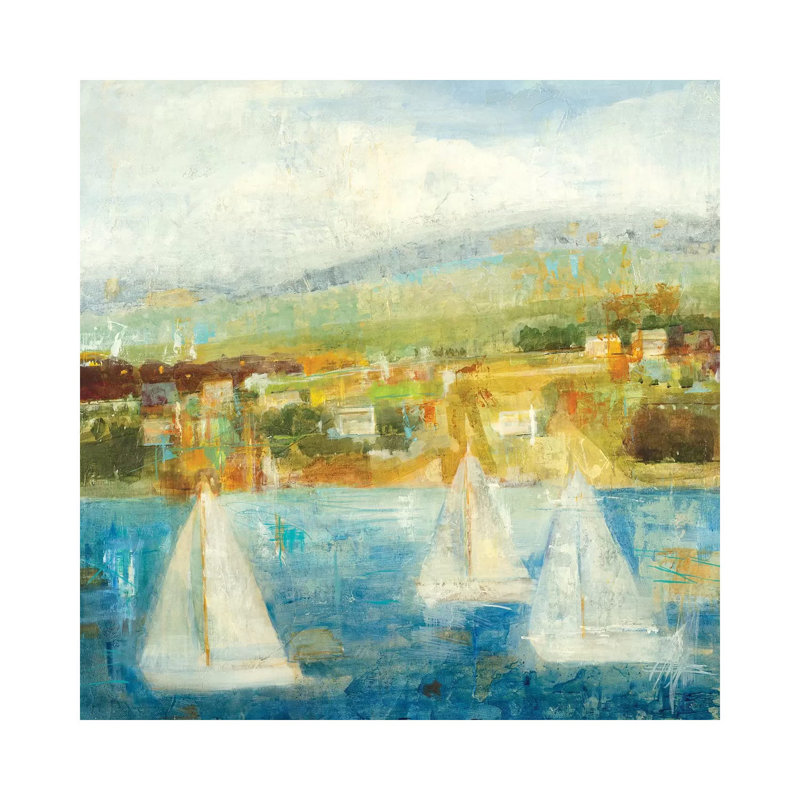 Brisk Winds by Jill Martin - Wrapped Canvas Print, 30.48cm H x 30.48cm W 1.905cm D