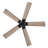 52" DC Motor Flush-Mount Ceiling Fan with Remote Control, without Light-528680618