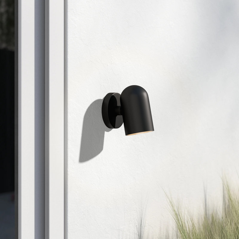 Cyla Aluminum Wall Light, Black