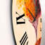 Paysage impressionnant arbre abstrait coloré - horloge murale moderne-60279964