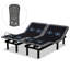 Structure de lit réglable avec matelas en mousse à mémoire de forme-1345751780