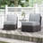 Fully Assembled Patio Chair with Cushions-1267140393