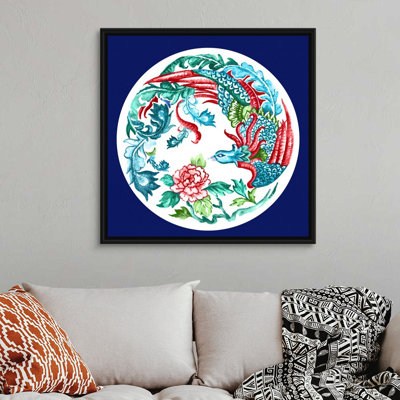 «Peacock in the Garden» par Eva Watts - reproduction d'art