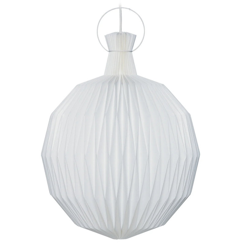 Model 101 PVC Pendant by Kaare Klint, 20.8" H x 16.5" W x 16.5" D