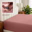 Drap-housse en percale de coton biologique à densité de tissage 300 fils-60582298-110687270