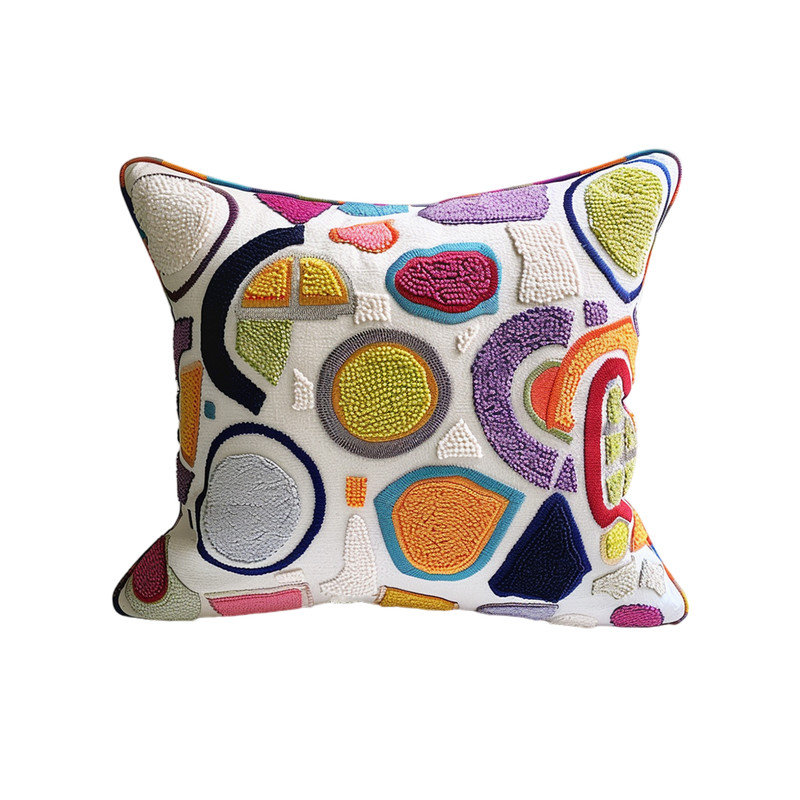 Coussin brodé