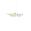 Puppet Ring Suspension 15 Crystal Transparent Matt Gold 3 G9 Ul-1117160913-1117160919