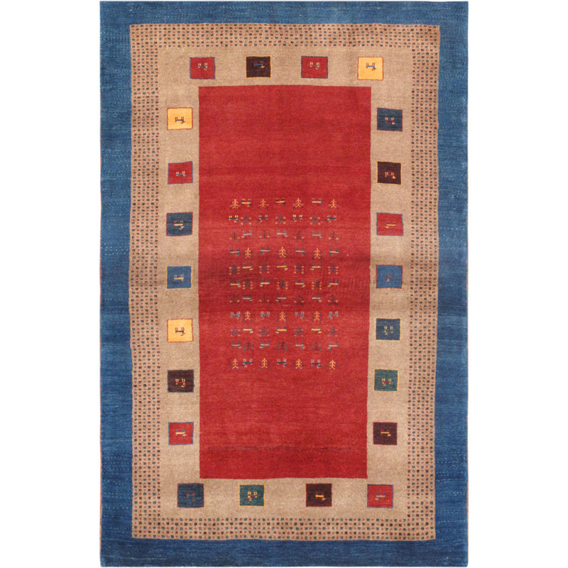 Tribal One-of-a-Kind 3'11" X 6'3" Hand Knotted Area Rug