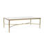 Bonnifait Antique Gold Rectangular Coffee Table