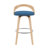 Maxime Modern Swivel Bar or Counter Stool with Upholstered Seat and Curved Wood Back-1052174422-1052174408-1049930771