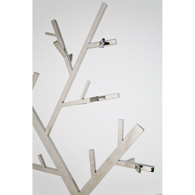 Technical Tree Coat Stand, Chrom