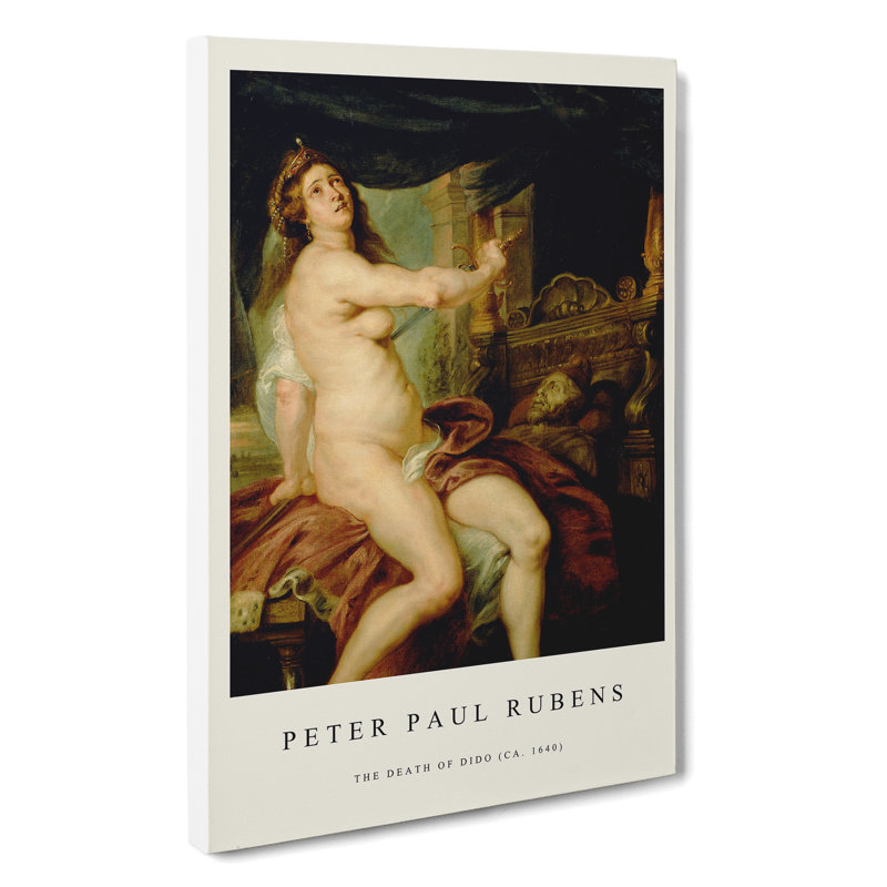 Sacrificing Dido Print by Peter Paul Rubens - Wrapped Canvas Painting, 76cm H x 50cm W x 3cm D