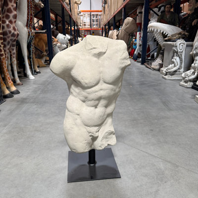Andrea Male Torso Life Size Statue