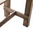 Classic Design Kitchen Table For Living Room With Foot Pads And Stable Legs Brown Pb Board + 25.4 Inches Width Dining Areas Support Wood Grain Style Material 55.1*25.4*35.6