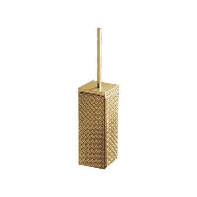 Mercer41 Oconto Leather Toilet Brush And Holder