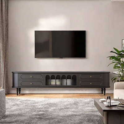 French Retro Boxwood TV Stand