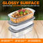 Almetter 62,07 oz. Contenant alimentaire empilable