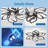 25.5In Ceiling Fan With Lights, Remote Control 3 Color Temperatures,6 Gear Wind Speed Fan Light