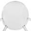Chatfield Transparent Acrylic Dining Arm Chair – Stackable Round Back Accent & Banquet Seat for Kitchen and Dining Room-1265117101-1238332306