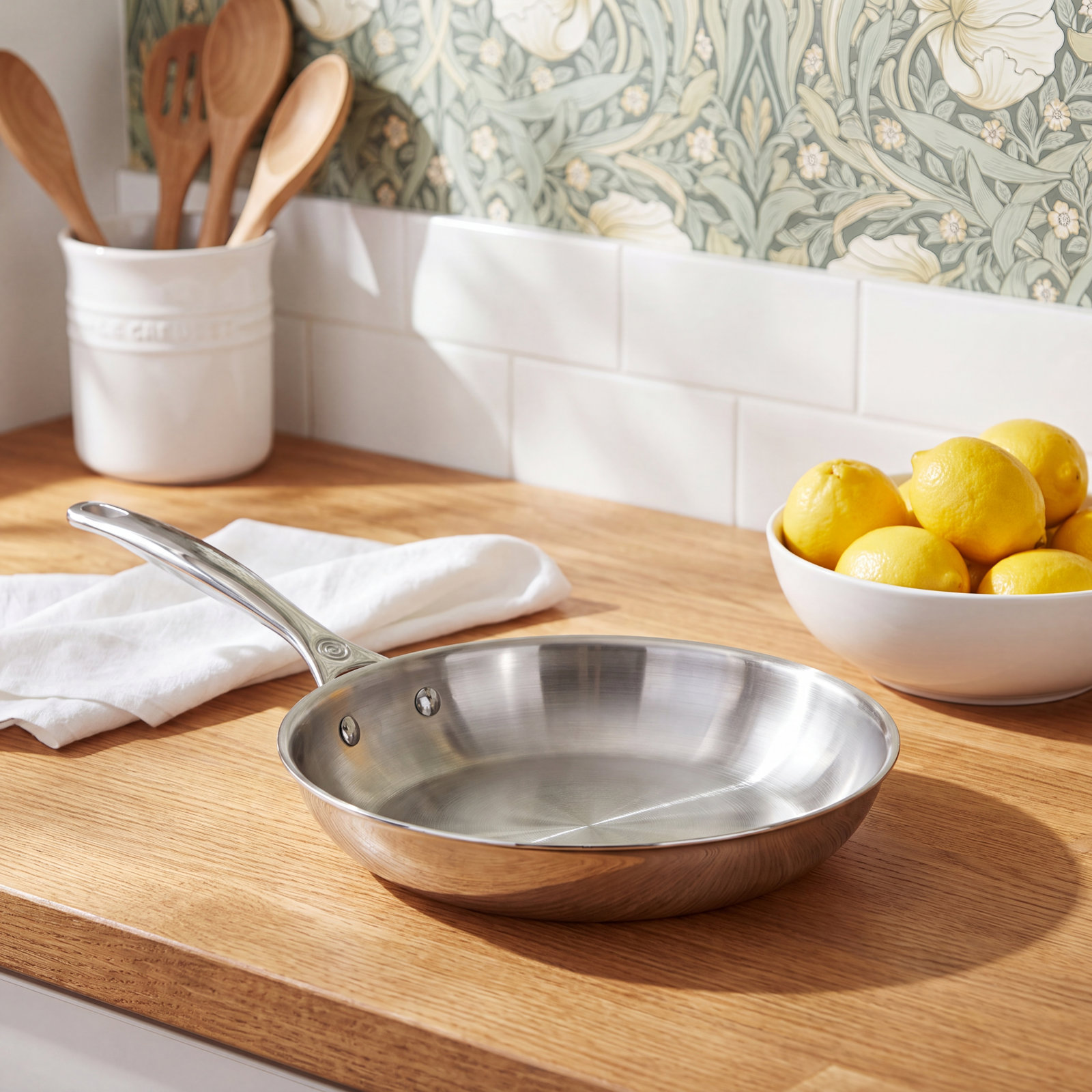 Le Creuset Stainless Non-Stick Frying Pan, 8" Diameter