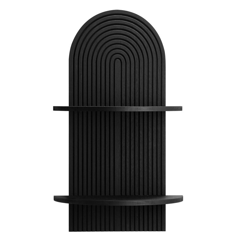 Tablette avec support Padstow, Noir