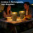 10" H Cordless Rechargeable LED Ceramic Table Lamp-1581139471