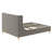 Velvet Upholstered Platform Bed-41196440-131275575