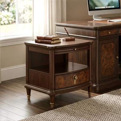 Table d'appoint avec rangement DEL Liliana