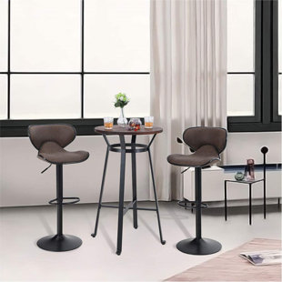 2 - Person Solid Wood Top Four Leg Dining Set