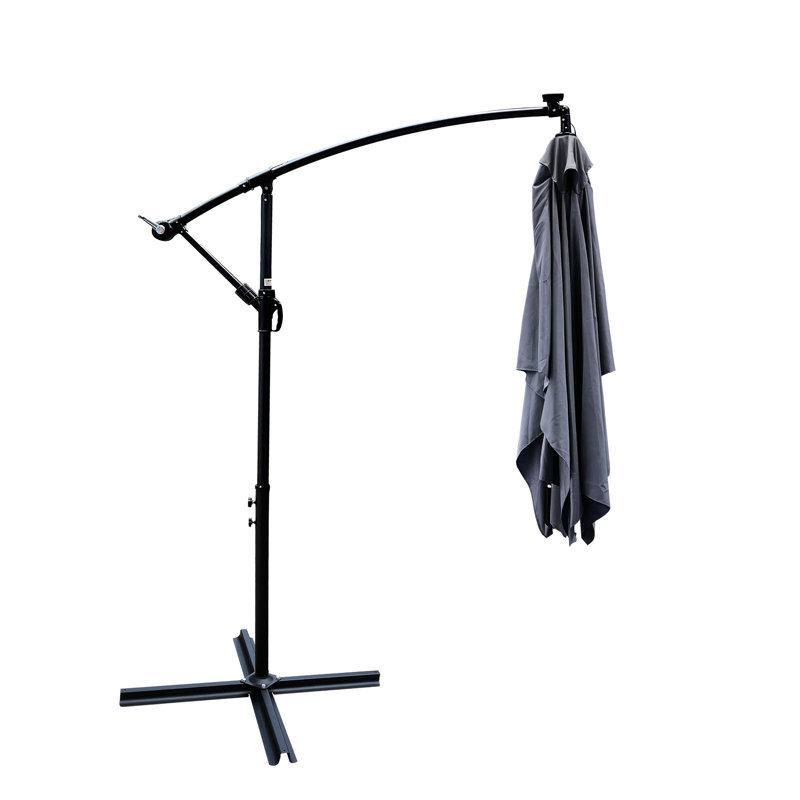 Parasol 2X3m, Anthracite