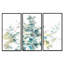 Eucalyptus, élément naturel - ensemble de 3 toiles encadrées traditionnelles-756124135-756124155