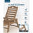 HDPE Patio Lounge chair(GREY,10Piece)-111874841