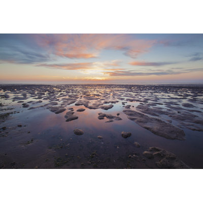 Wadden Sea Twilight - Wrapped Canvas Print