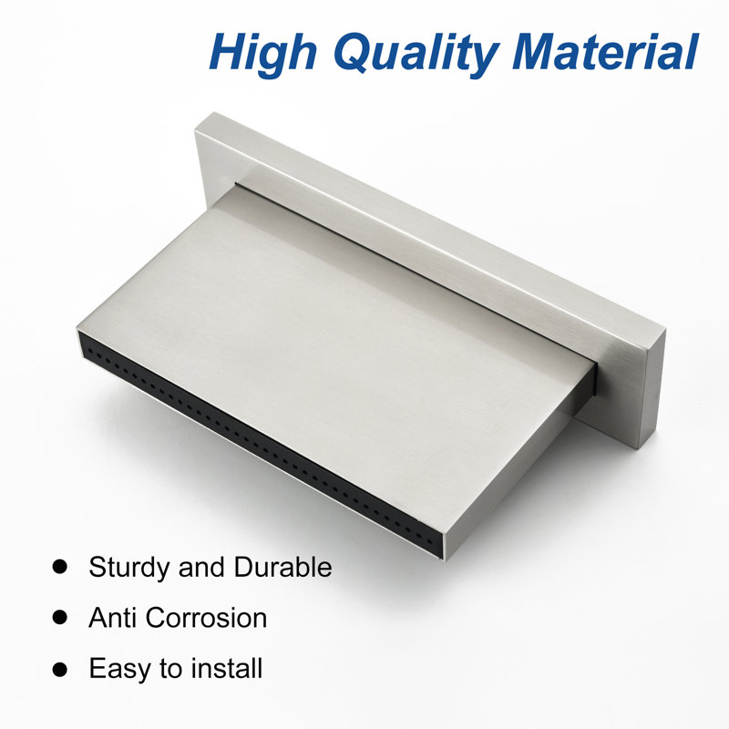 Tub Filler, Brushed Nickel