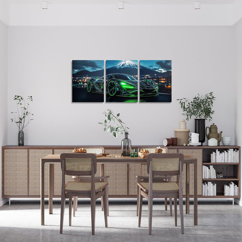 3 Piece Wrapped Canvas Print