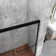 54 in. W x 70 in. H Double sliding Framed Door with Tempered Glass