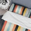 Ensemble de housse de couette Retro Revival Striped Pattern II-174990234