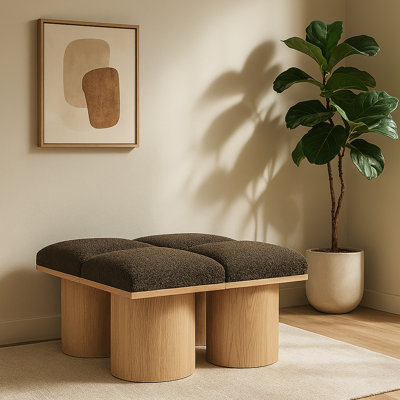 Banc rembourré Horatia