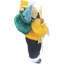 NCAA 12 "College Spirit Proud Santa-1478205