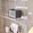 Acrylic creative transparent open bookcase