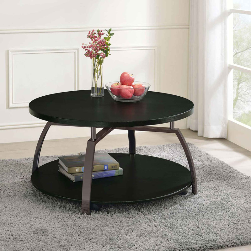 Table basse de salon And And Nickel