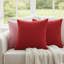 Pack Of 4 Corduroy  22x22" inch Square Scatter Cushion Cover