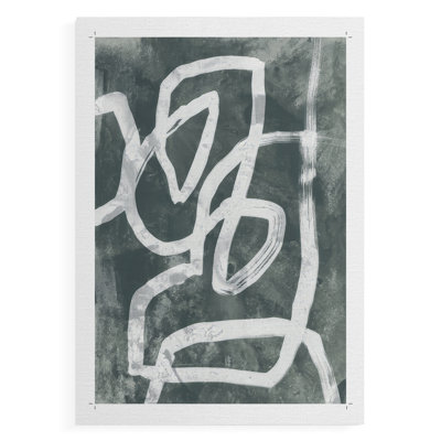 Chalk Line I -Canvas Print Only - NOT FRAMED