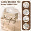 Table à langer pour bébé, poste de change portable et pliable avec hauteur réglable et surface imperméable-1940398527