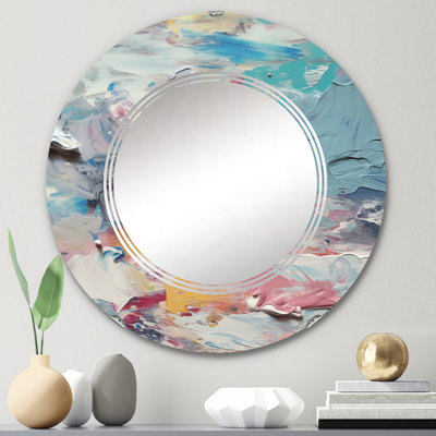 Miroir mural rond Balis