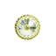 Cache knob with Swarovski Crystals in finish Burnished Brass-656576375