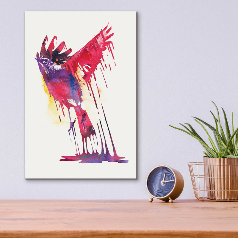 «The Great Emerge» par Robert Farkas, H 16 po x l 12 po x P 0,13 po
