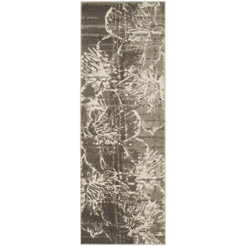 Glennville Performance Floral Rug, Runner 2'4" x 6'7"